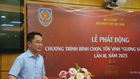 "Gương sáng pháp luật": Lan tỏa tinh thần thượng tôn pháp luật và các giá trị nhân văn