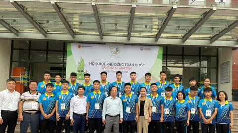 Lãnh đạo Sở GD&ĐT Hà Nội "tiếp lửa" đoàn vận động viên