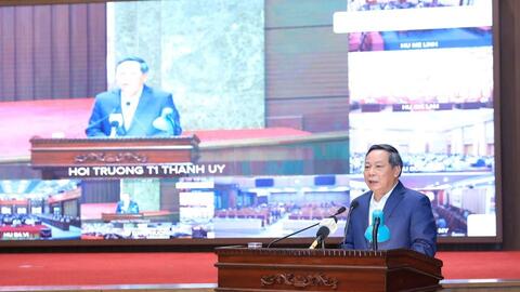 Lan toả mạnh mẽ quan điểm "kỷ nguyên vươn mình" trong toàn thành phố