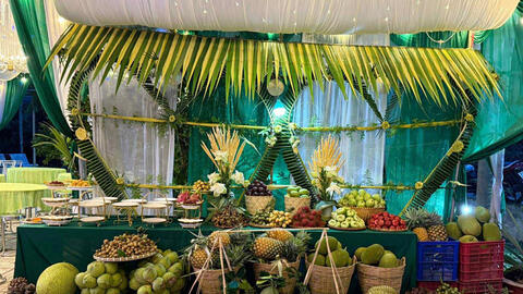 Trái cây lên mâm tráp cưới hỏi: Cơ hội mới cho nông sản Việt