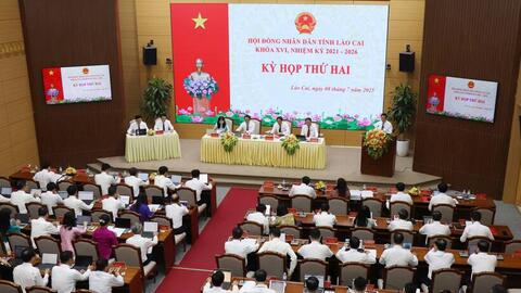 Hội đồng nhân dân tỉnh Lào Cai thông qua 11 nghị quyết quan trọng