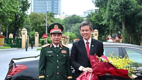 Singapore sẵn sàng đón tiếp sĩ quan Quân đội nhân dân Việt Nam sang học tập