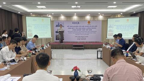 Tham vấn kỹ thuật về định mức tiêu hao năng lượng ngành thép