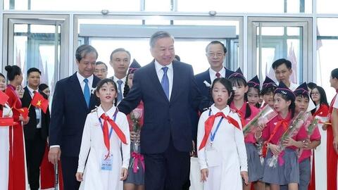 Tổng Bí thư Tô Lâm dự lễ kỷ niệm 80 năm truyền thống ngành Giáo dục