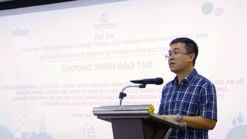 Tăng cường năng lực quản lý nhà nước về tiết kiệm năng lượng tại cơ sở