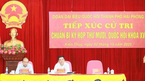 Bộ trưởng Nguyễn Hồng Diên: Hải Phòng cần hướng đến mô hình phát triển nhanh - xanh - bền vững