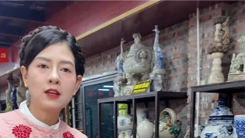 Khi nghệ nhân kể chuyện gốm trên sóng livestream