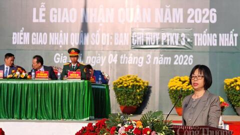 Gia Lai: Gần 5.700 thanh niên nô nức lên đường nhập ngũ