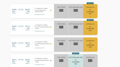 Vé máy bay, tàu hỏa dịp lễ 30/4 - 1/5: Nhiều chặng 'cháy vé'
