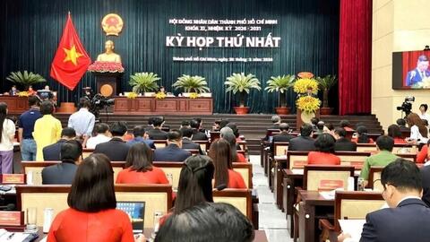 Kỳ họp thứ nhất HĐND TP. Hồ Chí Minh khóa XI: Bầu các chức danh chủ chốt