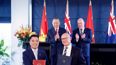 Tổng Bí thư, Chủ tịch nước Tô Lâm và Thủ tướng New Zealand gặp gỡ báo chí