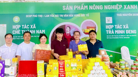 Phú Thọ: Mở rộng thị trường sản phẩm OCOP qua hội chợ, nền tảng số