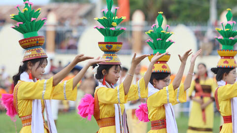 Rộn ràng không gian Lễ hội Katê 2026 tại Khánh Hòa