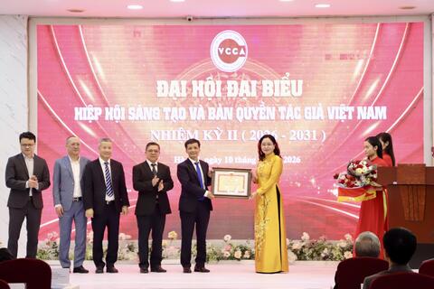 Hiệp hội Sáng tạo và Bản quyền tác giả Việt Nam tổ chức Đại hội nhiệm kỳ 2026 - 2031