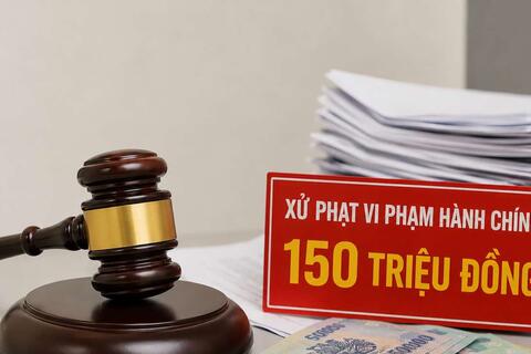 Xử phạt Công ty Cổ phần Tập đoàn Liên kết Việt Nam 150 triệu đồng
