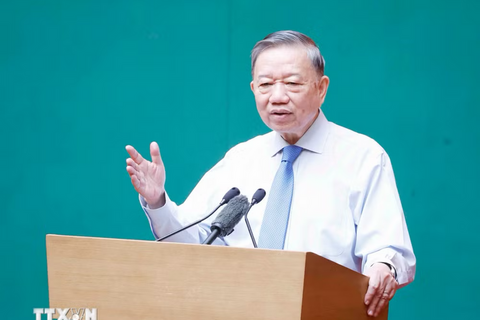 Tổng Bí thư, Chủ tịch nước: Xây dựng lực lượng Cảnh sát nhân dân đáp ứng yêu cầu trong tình hình mới