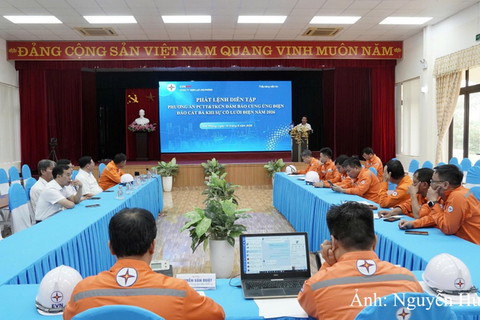 Điện lực Hải Phòng diễn tập ứng phó sự cố tại đảo Cát Bà