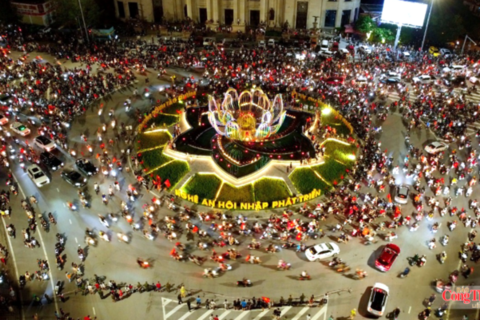Người dân Nghệ An đổ ra đường mừng Việt Nam vô địch ASEAN Cup 2026
