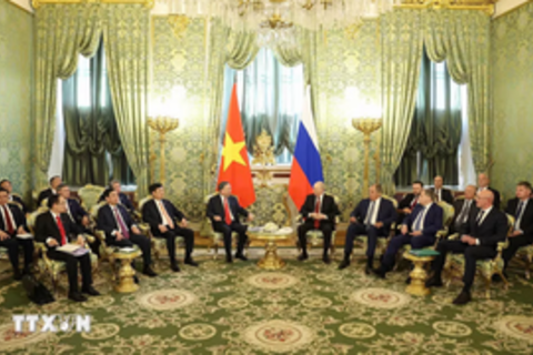 Tổng Bí thư, Chủ tịch nước Tô Lâm hội đàm với Tổng thống Nga Vladimir Putin