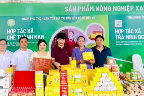 Phú Thọ: Mở rộng thị trường sản phẩm OCOP qua hội chợ, nền tảng số