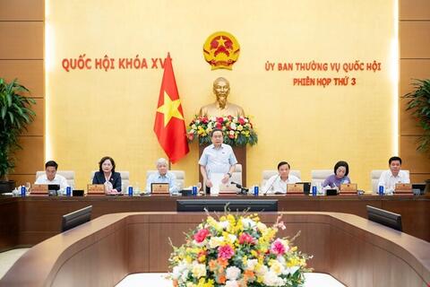 Ủy ban Thường vụ Quốc hội tiếp tục xem xét loạt dự án luật trọng điểm