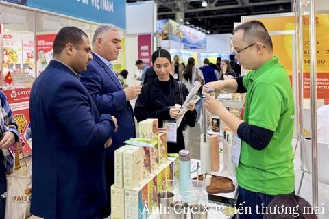 Khai mạc Hội chợ quốc tế về thực phẩm đồ uống Worldfood Moscow 2026