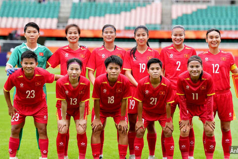Bảng xếp hạng bóng đá nữ ASIAD 2026: Việt Nam tạm xếp trên Thái Lan