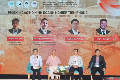 Thị trường gỗ nội địa hướng tới chuẩn mực, minh bạch và bền vững