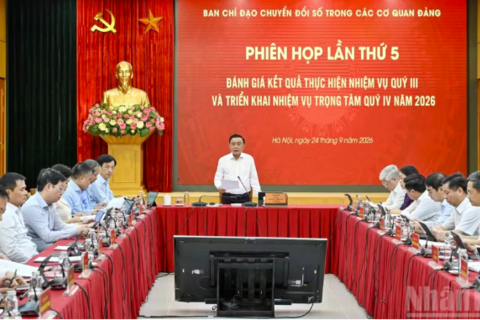 Đẩy mạnh triển khai hiệu quả chuyển đổi số trong các cơ quan Đảng