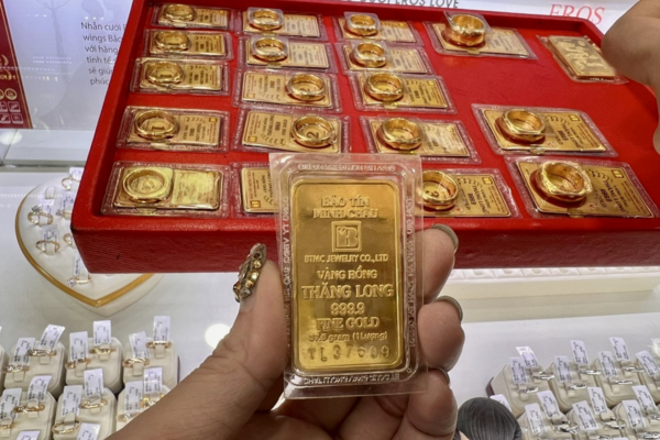 Vàng nhẫn và vàng miếng đồng loạt giảm sâu, tới 2 triệu đồng/lượng