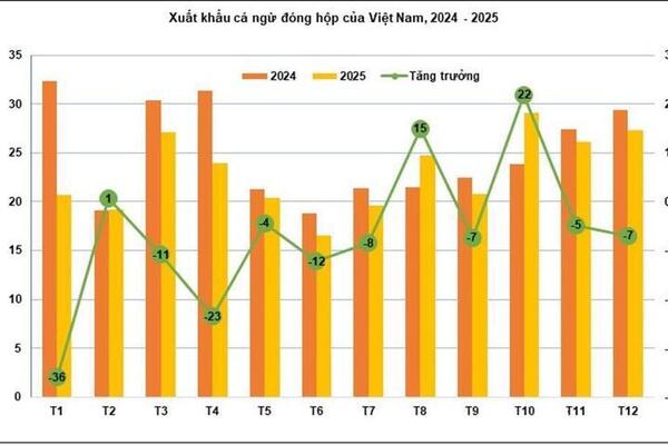 Xuất khẩu cá ngừ đóng hộp Việt Nam năm 2026 và cơ hội mở thị trường