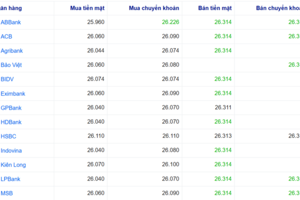 Tỷ giá USD hôm nay 13/3/2026: Dollar Index tăng phiên thứ ba liên tiếp