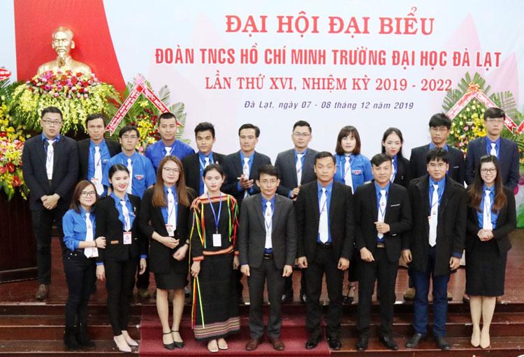 Ra mắt Ban Chấp hành Đoàn TNCS Hồ Chí Minh Trường Đại học Đà Lạt khóa XVI, nhiệm kỳ 2019 - 2022.