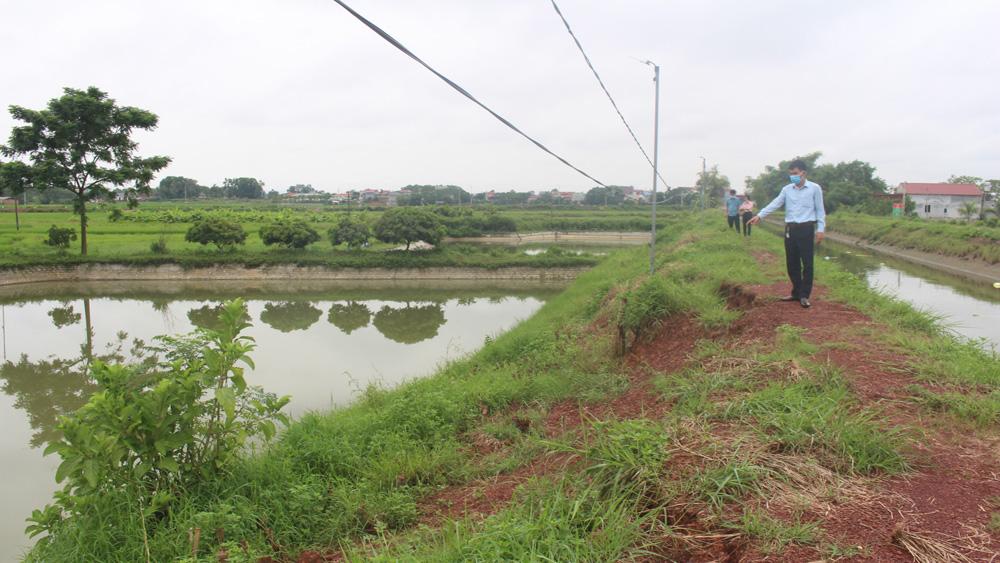 kênh mương, Bắc Giang, thủy lợi, nông nghiệp, tưới, tiêu