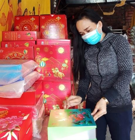 Thị trường bánh trung thu trầm lắng.