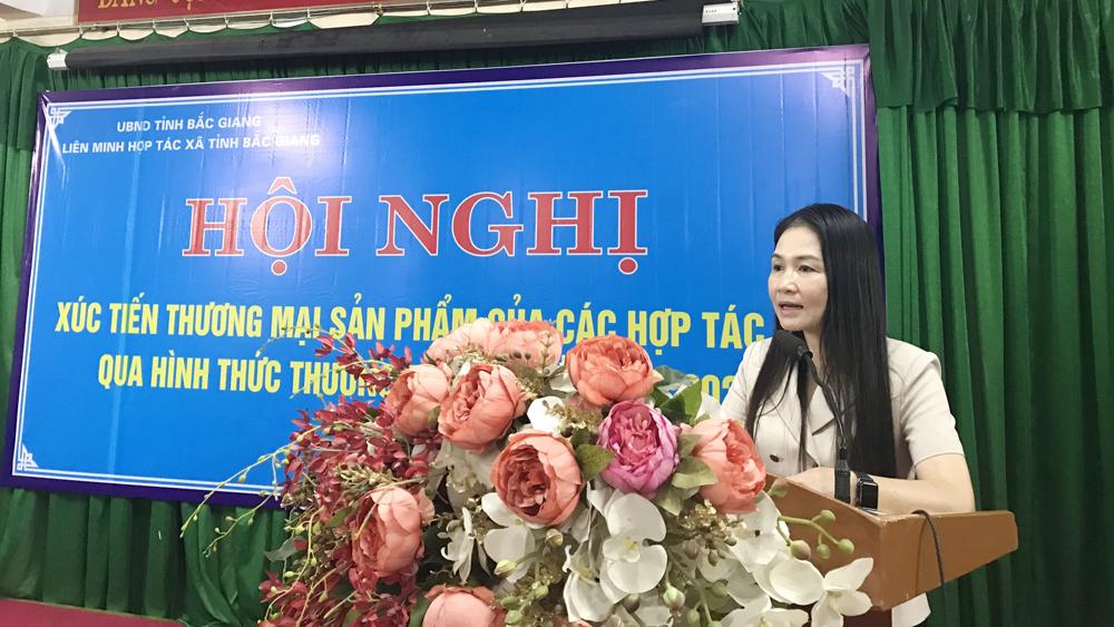 hợp tác xã, cung cầu sản phẩm, kết nối, bắc giang, sàn giao dịch