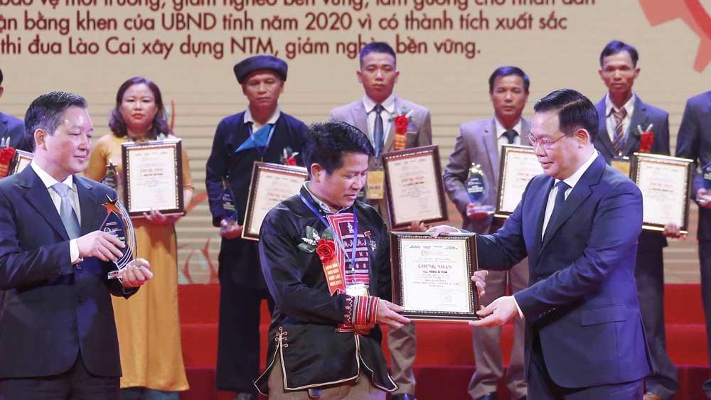 Chủ tịch Quốc hội Vương Đình Huệ, Lễ tôn vinh nông dân Việt Nam xuất sắc , năm 2021