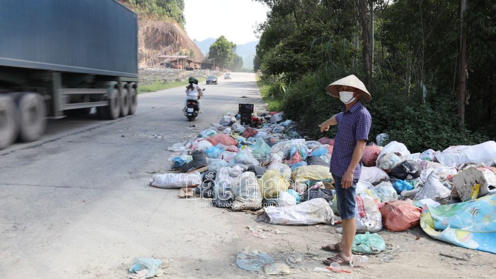 Lục Nam, ô nhiễm môi trường, ô nhiễm, môi trường, rác thải