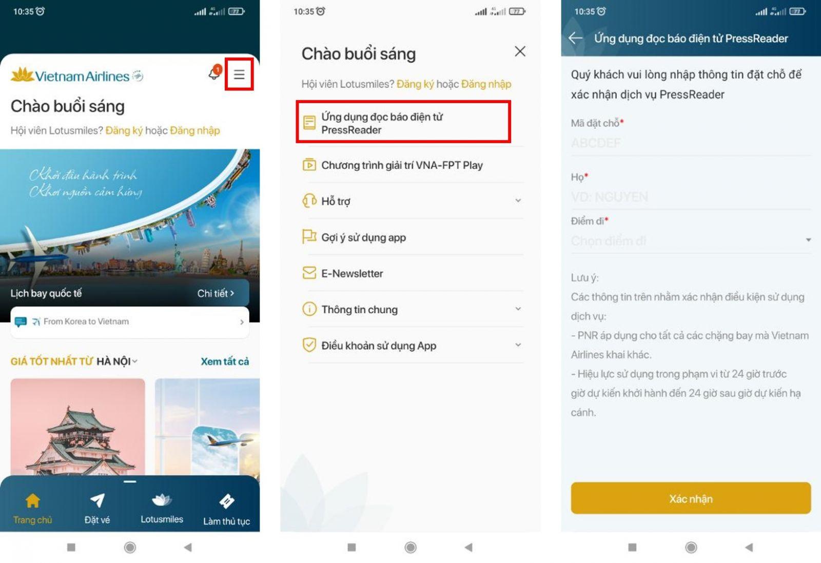 Vietnam Airlines: Hàng nghìn đầu báo, tạp chí miễn phí dành cho hành khách