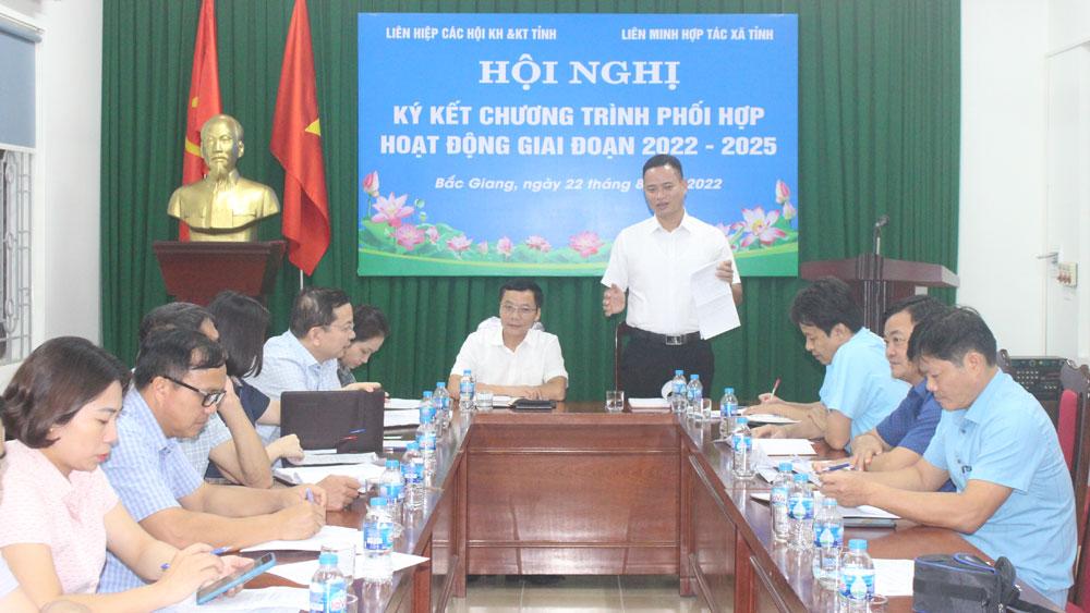 hợp tác xã; Bắc Giang; kinh tế tập thể; phối hợp