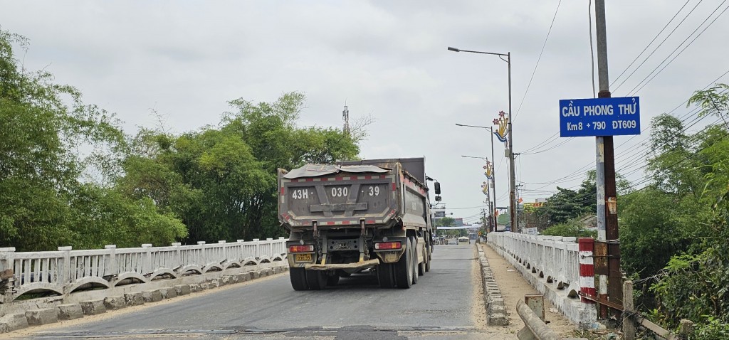 Quảng Nam: Giãn thời gian triển khai dự án cầu Phong Thử