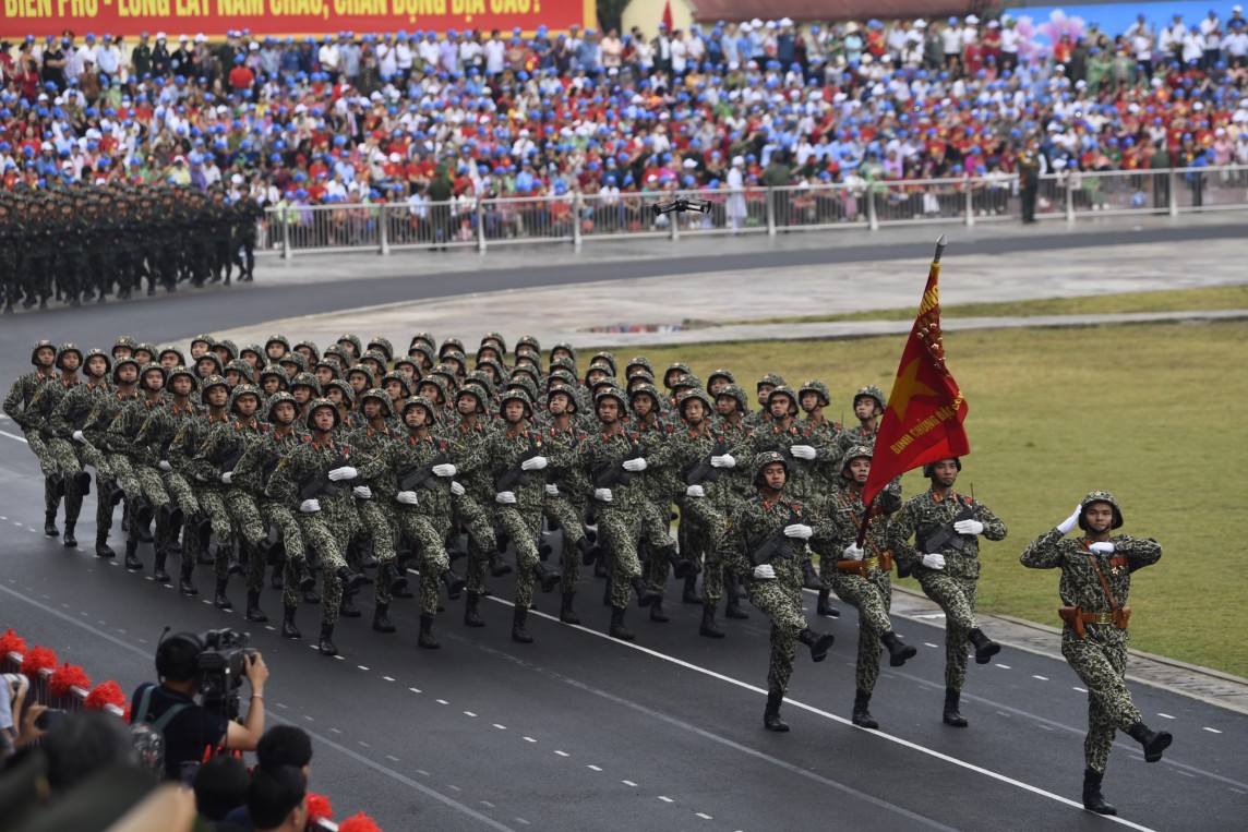 Mãn nhãn màn diễu binh, diễu hành tại Lễ kỷ niệm 70 năm Chiến thắng Điện Biên Phủ