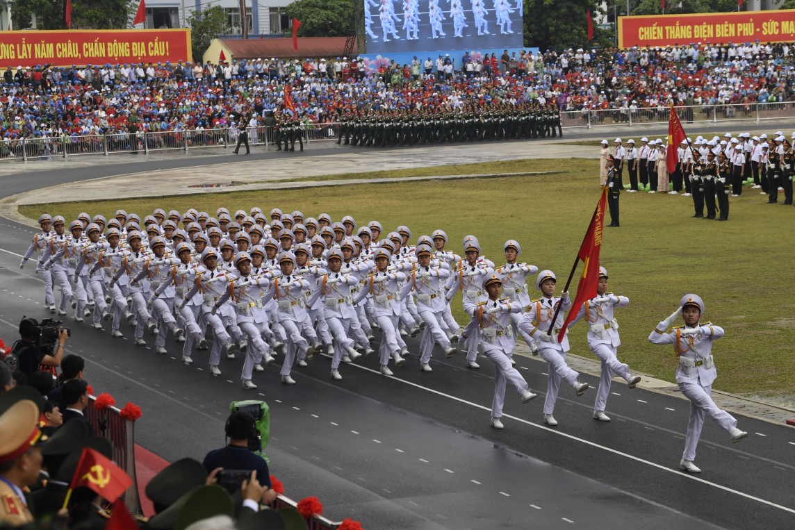 Mãn nhãn màn diễu binh, diễu hành tại Lễ kỷ niệm 70 năm Chiến thắng Điện Biên Phủ