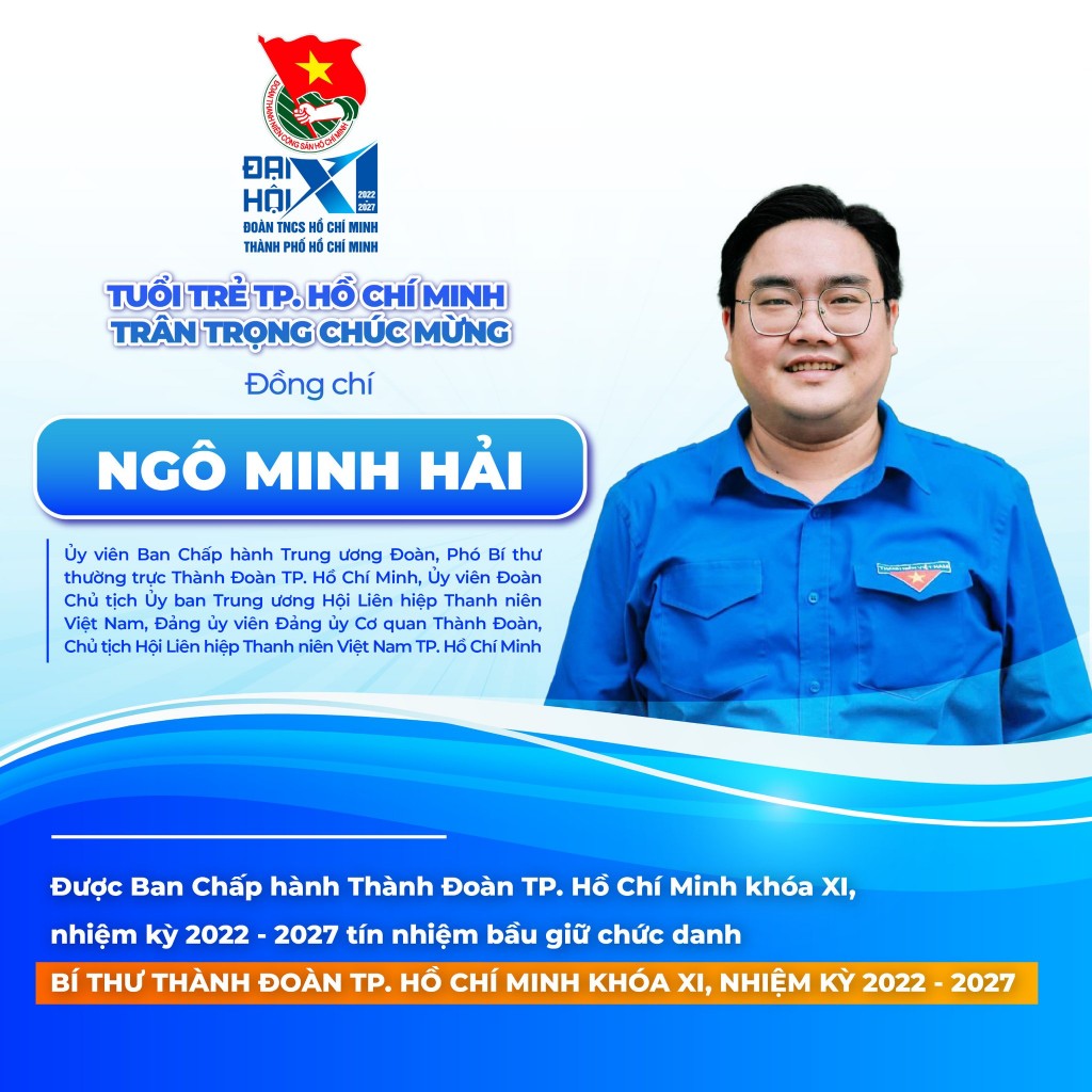 Thành đoàn Thành phố Hồ Chí Minh có tân Bí thư