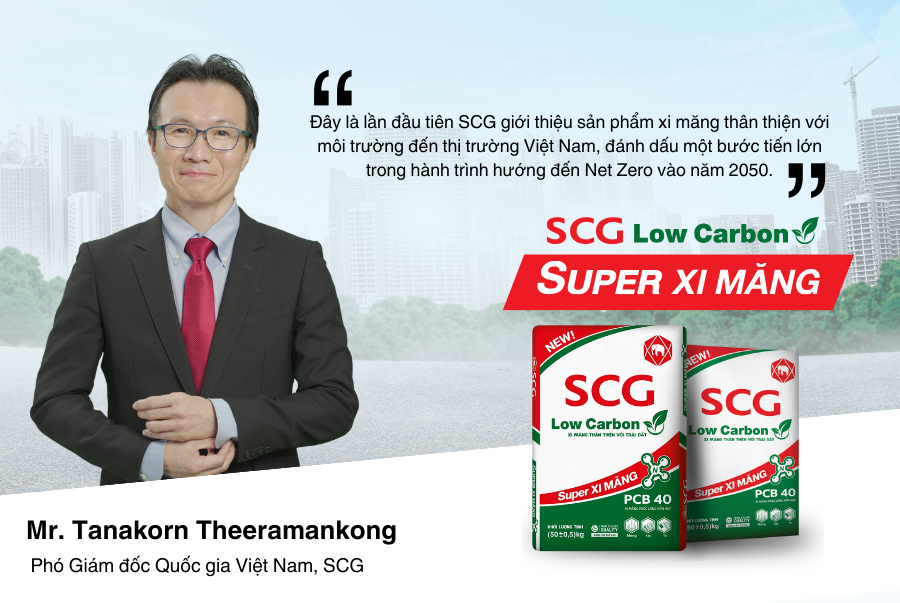 Tanakorn Theeramankong - Phó Giám đốc Quốc gia Việt Nam, SCG cho biết sản phẩm này phù hợp với chiến lược Tăng trưởng Xanh Toàn diện của SCG, với mục tiêu kiến tạo tương lai bền vững cho Việt Nam và cải thiện chất lượng sống cộng đồng.