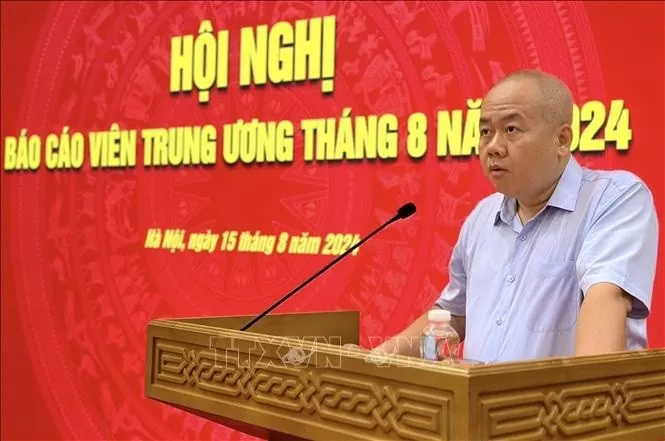 Hội nghị Báo cáo viên Trung ương: Tổng vốn FDI đăng ký 7 tháng đạt hơn 18 tỷ USD, tăng 10,9%