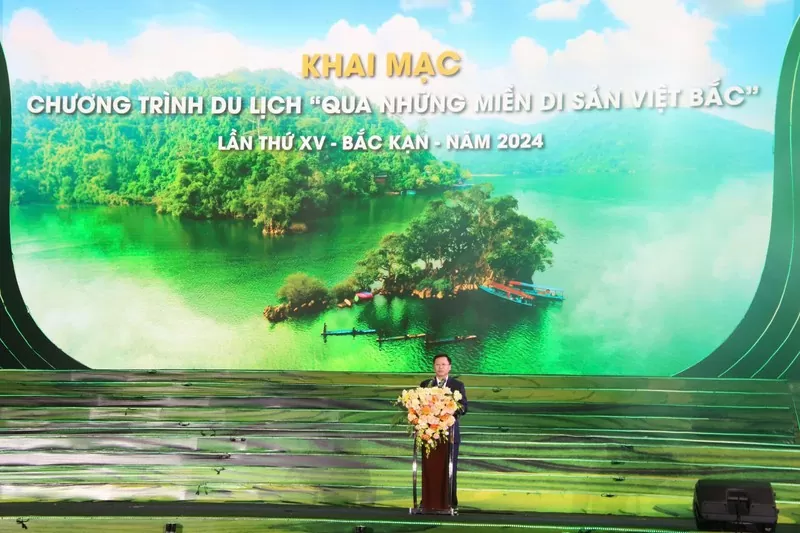 Khai mạc Chương trình Du lịch ‘Qua những miền di sản Việt Bắc’ lần thứ XV - Bắc Kạn năm 2024