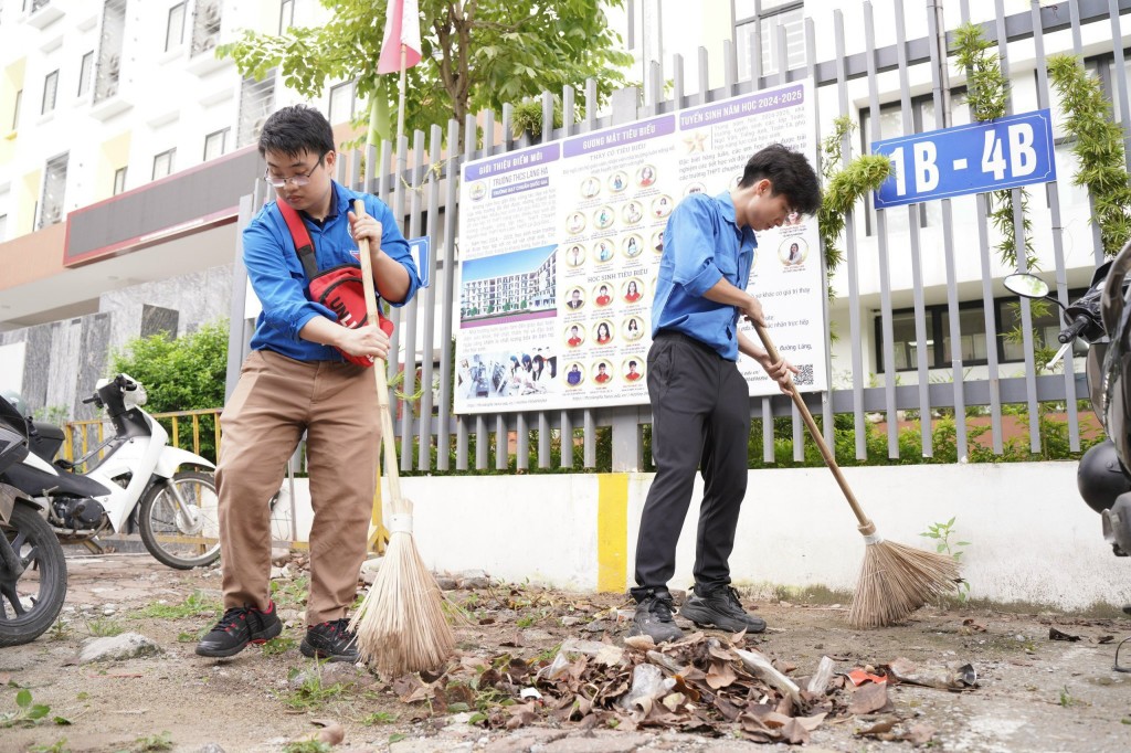 Thanh niên Thủ đô ra quân ngày Chủ nhật xanh