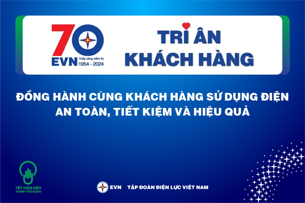 EVN triển khai thực hiện Tháng tri ân khách hàng năm 2024