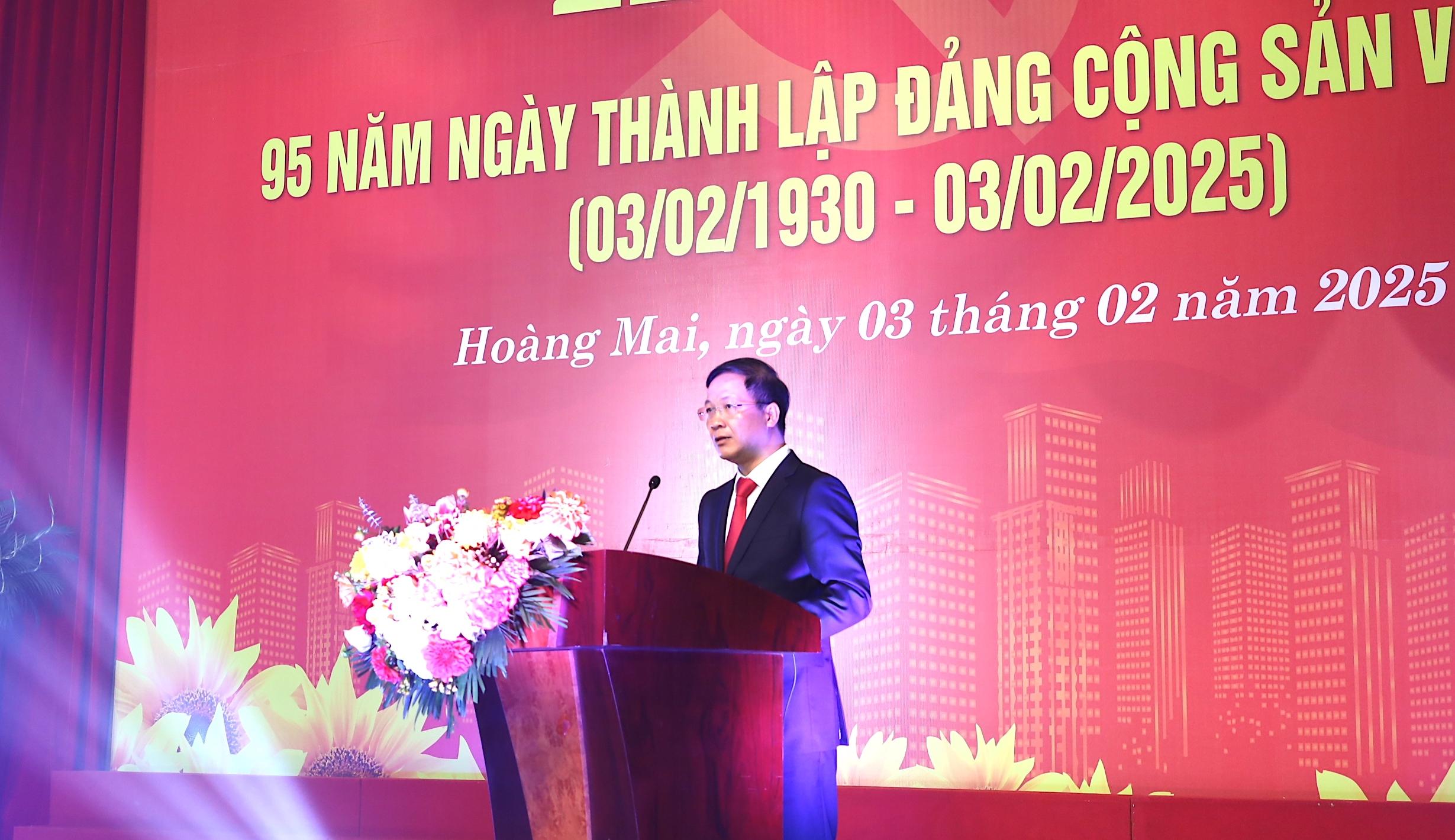 Quận Hoàng Mai kỷ niệm 95 năm Ngày thành lập Đảng Cộng sản Việt Nam